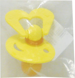 Cumlík kaučukový baby malý - Kindii vatové tyčinky (60ks/KRA) BIO | Teta drogérie eshop