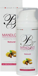 Body Tip mandľový výživný pleťový krém 50 ml