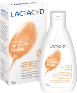 Lactacyd Retail intímna umývacia emulzia Femina 400 ml - Floré bylinný intímny gél tea tree & šalvia 200 ml | Teta drogérie eshop