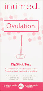 Intime ovulačný test DipStick 6 ks - Tehotenský test Pepino 2 ks | Teta drogérie eshop
