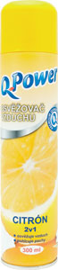 Q-Power osviežovač vzduchu citrón 2v1 300 ml - Brait osviežovač vzduchu Antitabacco 300 ml | Teta drogérie eshop