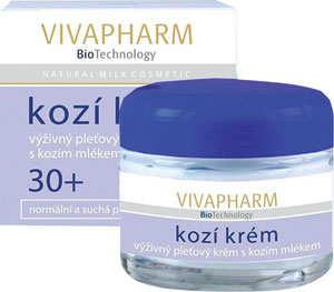 Vivapharm pleťový kozí krém s mliečnymi proteínmi 50 ml