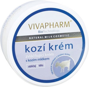 Vivapharm kozí krém na tvár a telo 250 ml