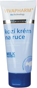 Vivapharm zvláčňujúci kozí krém na ruky s collagénom a mliečnymi proteínmi 100 ml