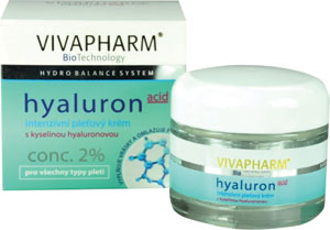 Vivapharm intenzívny pleťový krém Hyaluron s 2% kyselinou hyalurónovou 50 ml - Garnier gélový krém Hyaluronic Rose 50 ml | Teta drogérie eshop