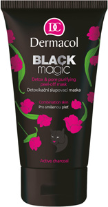 Dermacol detoxikačná zlupovacia maska Black Magic 150 ml - Feel Free Cosmos maska a peeling na pleť Hemp & Kaolin 50 ml | Teta drogérie eshop