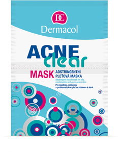 Dermacol adstringentná pleťová maska Acne Clear 16 g
