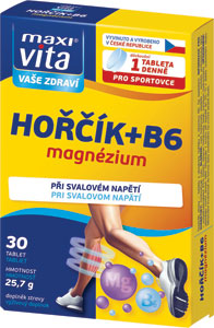 MaxiVita Horčík + B6 30 tbl - Teta drogérie eshop
