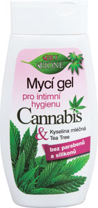 Bio Cannabis Gél na intímnu hygienu 260 ml