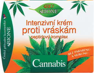 Bio Cannabis Krém intenzívny proti vráskam 51 ml - Teta drogérie eshop