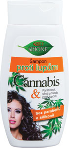 Bio Cannabis Šampón proti lupinám 260 ml