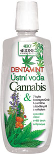 Bio Dentamint Ústna voda Cannabis 500 ml - Teta drogérie eshop