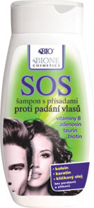 Bio SOS šampón s prísadami proti vypadávaniu vlasov 260 ml