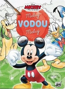 Omaľovánky Maluj vodou - Mickeyho klubík