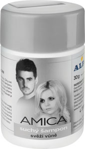 Amica suchý šampón UNI 30 g - got2b suchý šampón Silky 150 ml | Teta drogérie eshop