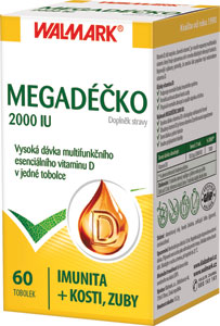 Megadéčko 2000 IU 60 tabliet 