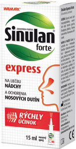 Sinulan Express Forte nosový sprej 15 ml