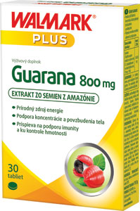 Guarana 800 mg 30 tabliet - Teta drogérie eshop