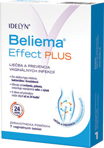 Beliema Effect Plus 7 tabliet - Lactacyd Girl ultra jemný intímny umývací gél 200 ml | Teta drogérie eshop
