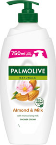 Palmolive sprchovací gél Naturals Almond milk pumpa 750 ml - Teta drogérie eshop
