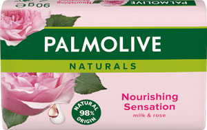 Palmolive mydlo Naturals mlieko a růže - růžové 90 g - Teta drogérie eshop