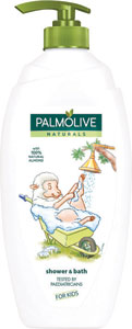 Palmolive sprchovací gél Naturals For Kids pumpa 750 ml - Purity Vision Bio detské telové maslo 120 ml | Teta drogérie eshop