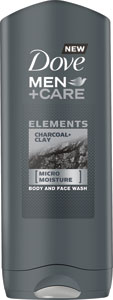 Dove sprchový gél 400 ml Men Charcoal & Clay