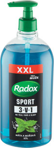 Radox sprchový gél 750 ml FM Sport 3v1