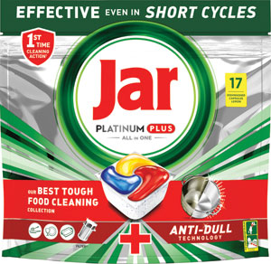 Jar Platinum Plus tablety do umývačky riadu  17 ks