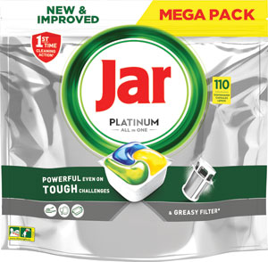 Jar Platinum tablety do umývačky riadu 110 ks
