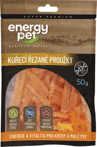 Energy Pet prúžky kuracie 50 g