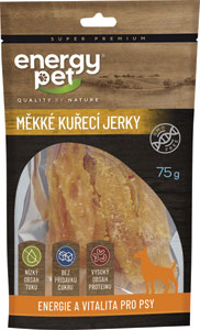 Energy Pet mäkké jerky kuracie 75 g