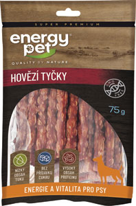 Energy Pet tyčinky penové hovädzí 75 g