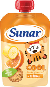 Sunar kapsička Cool banán, pomaranč, sušienka 110 g