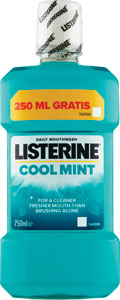 Listerine ústna voda Coolmint 500+250 ml