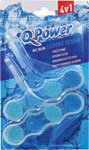 Q-Power WC blok Ľadový oceán 2 ks - Q-Power tuhý WC blok Blue Aqua Exotic Flower 2 ks | Teta drogérie eshop