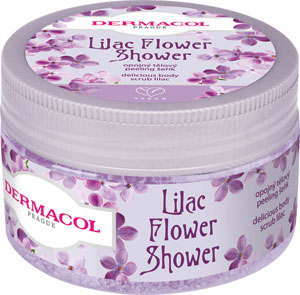 Dermacol Flower telový peeling Orgován 200 ml