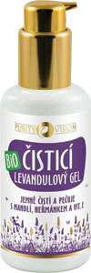 Purity Vision Bio Levanduľový čistiaci gél s mandlou, harmančekom a vitamínom E 100 ml