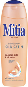 Mitia soft care sprchový krém Silk satin 400 ml