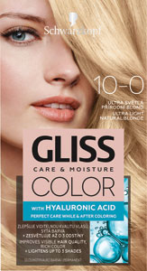 Gliss Color farba na vlasy 10-0 Ultra Svetlá Prírodná Blond 60 ml