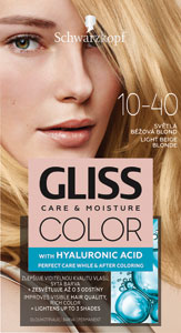 Gliss Color farba na vlasy 10-40 Svetlá Béžová Blond 60 ml