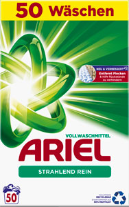Ariel prášok Universal+ 3,25 kg / 50 PD - Persil prací prášok Deep Clean Plus Freshness by Silan Box 60 praní 3,9 kg | Teta drogérie eshop