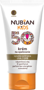 Nubian Kids krém na opaľovanie SPF 50 50 g