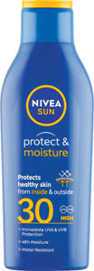 Nivea Sun Protect & Moisture hydratačné mlieko na opaľovanie OF 30 200 ml