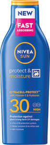 Nivea Sun Protect & Moisture hydratačné mlieko na opaľovanie OF 30 200 ml