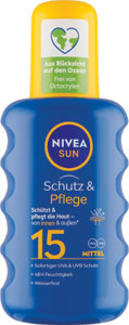 Nivea Sun hydratačný sprej na opaľovanie OF 15 200 ml