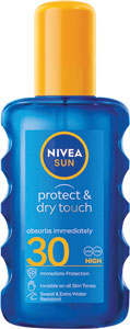 Nivea Sun Protect & Dry Touch neviditeľný sprej na opaľovanie OF 30 200 ml