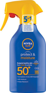 Nivea Sun hydratačný sprej na opaľovanie pump OF 50+ 270 ml