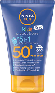 Nivea Sun detské vreckové mlieko na opaľovanie OF 50+ 50 ml