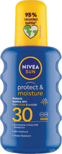 Nivea Sun Protect & Moisture hydratačný sprej na opaľovanie OF 30 200 ml